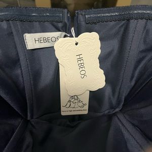 Beautiful new navy dress - sequin.